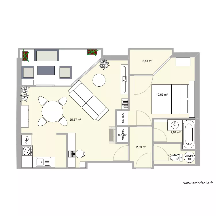 mon appartement . Plan de mon appartement . Plan de