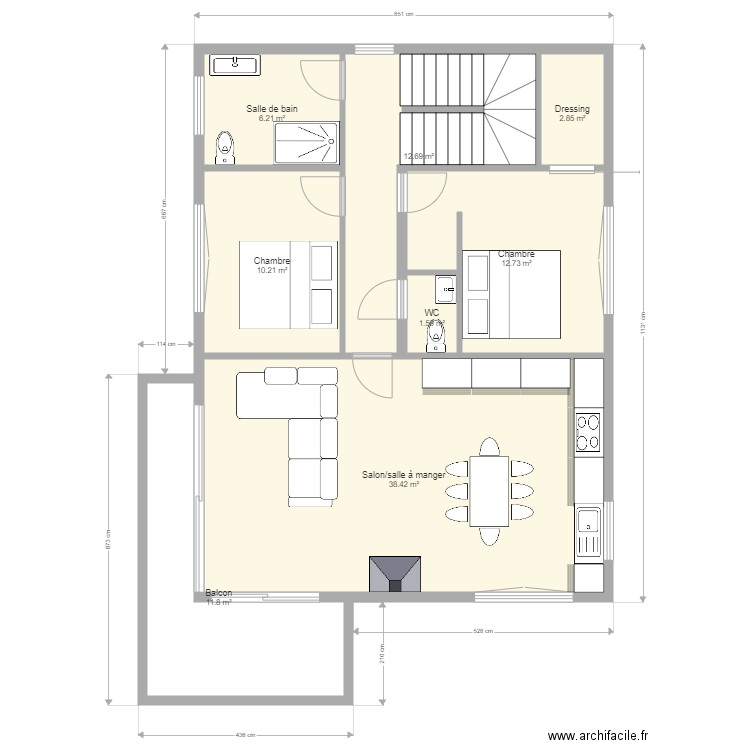 SM PROMOTIONS ETAGE 1. Plan de 0 pièce et 0 m2