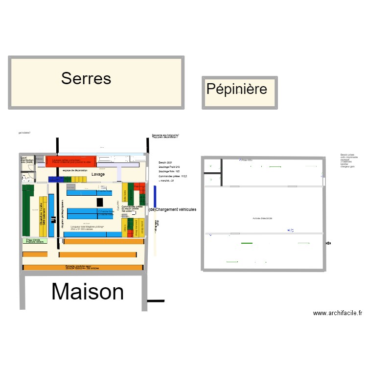 Hangar Corroy 4. Plan de 0 pièce et 0 m2