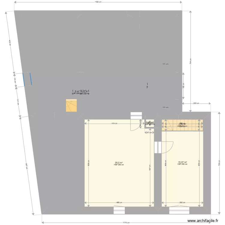 Mordelle - 2&egrave;me visite Kevin. Plan de 