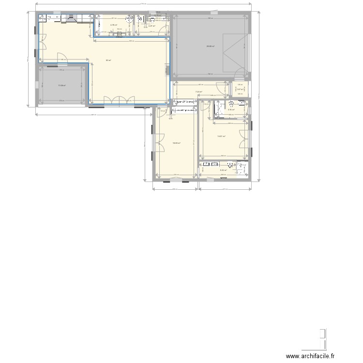 rêve 2. Plan de 0 pièce et 0 m2