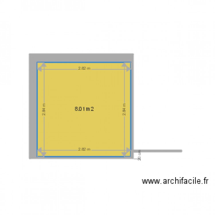 Raccordement mini. Plan de 0 pièce et 0 m2