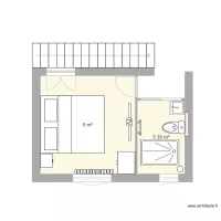 chambre 9m2 SDDouche 120x80 projet
