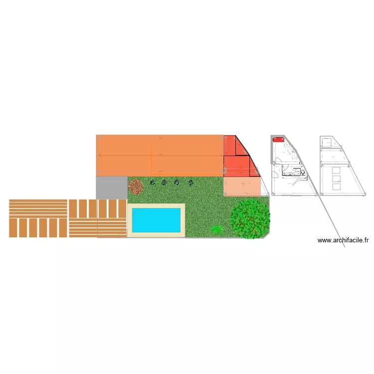 ABRI DE JARDIN PLA EXTENSION. Plan de ABRI DE JARDIN PLA EXTENSION. Plan de