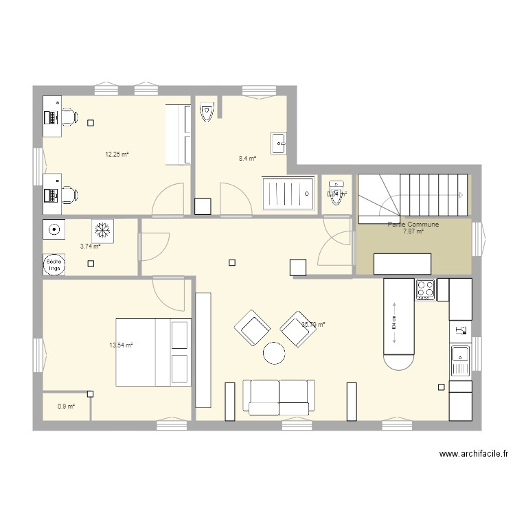 St Leon V5. Plan de 0 pièce et 0 m2