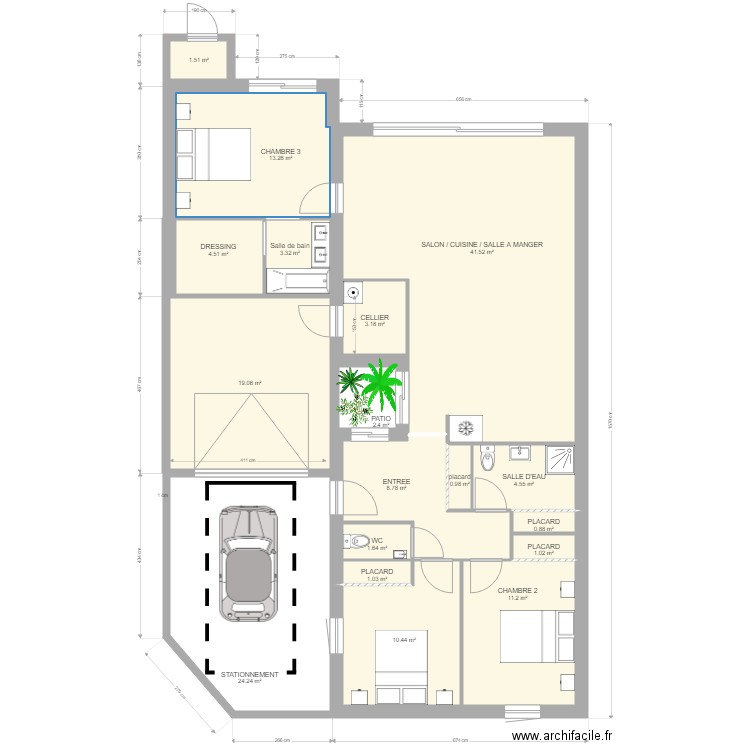 mbocean bis DEVANT DE MAISON SANS JARDIN. Plan de 0 pièce et 0 m2