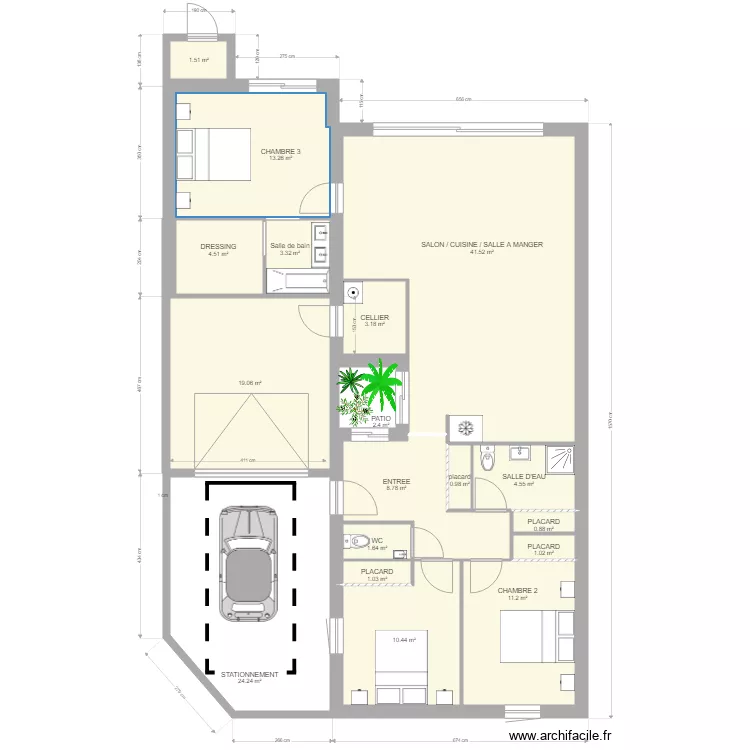 mbocean bis DEVANT DE MAISON SANS JARDIN. Plan de 