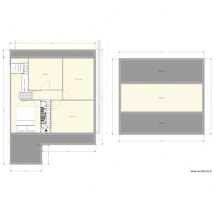 7rbm apres travaux modif 3. Plan de 0 pièce et 0 m2