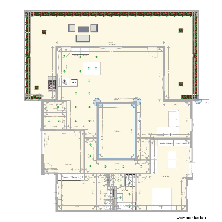 Appartement Meyrin 1. Plan de 0 pièce et 0 m2