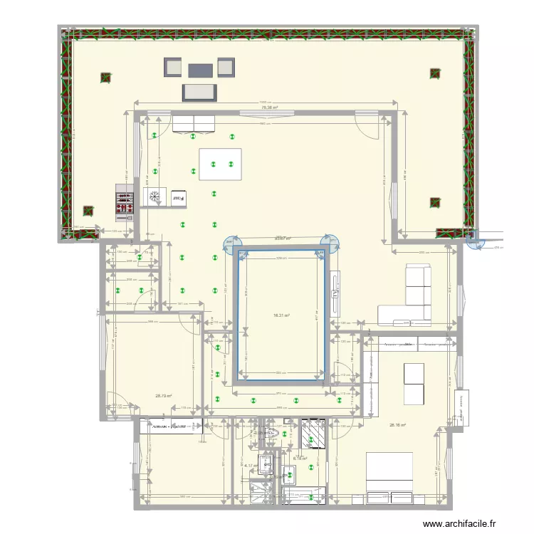 Appartement Meyrin 1. Plan de 