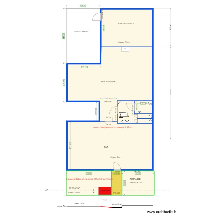 l air bleu V3. Plan de 0 pièce et 0 m2