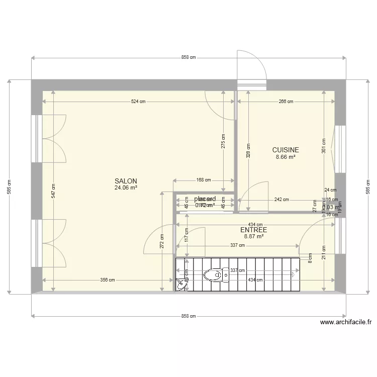 RDC MARIE ET LUDO. Plan de RDC MARIE ET LUDO. Plan de