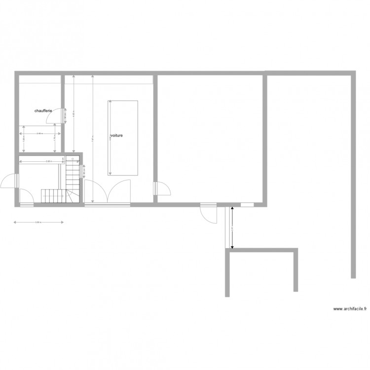 Puits Neuf  chaufferie 2. Plan de 0 pièce et 0 m2