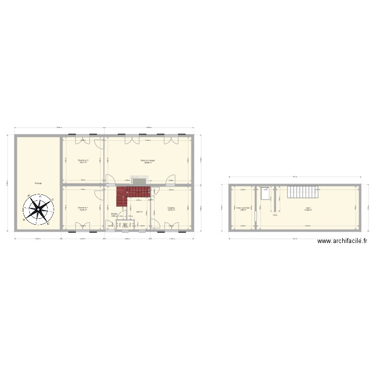 route de Sottevast. Plan de 0 pièce et 0 m2