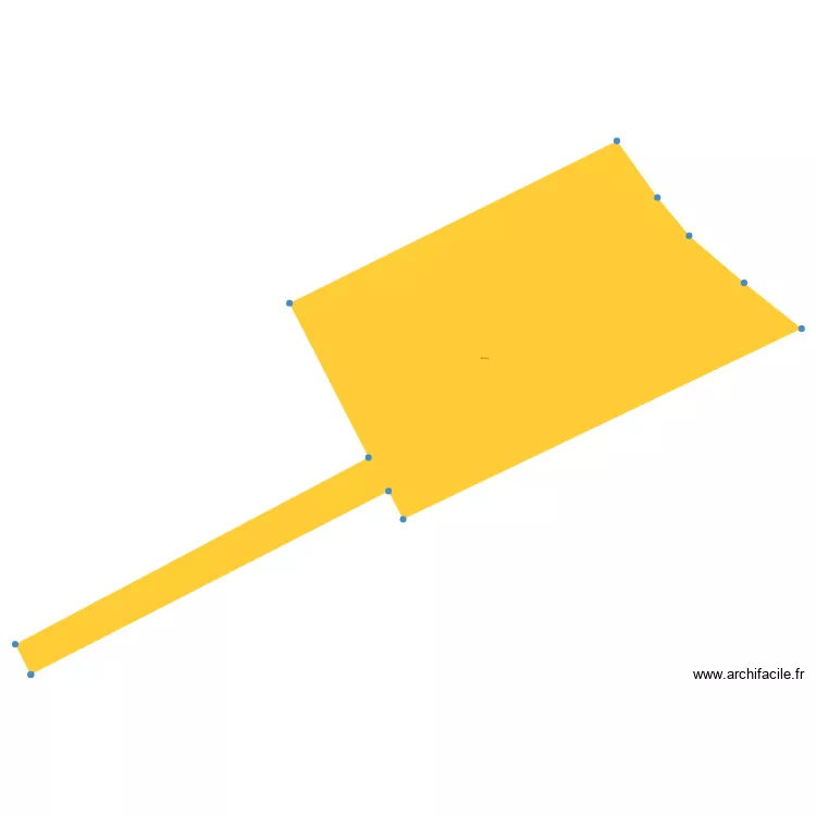 Cadastre 513 m2. Plan de 