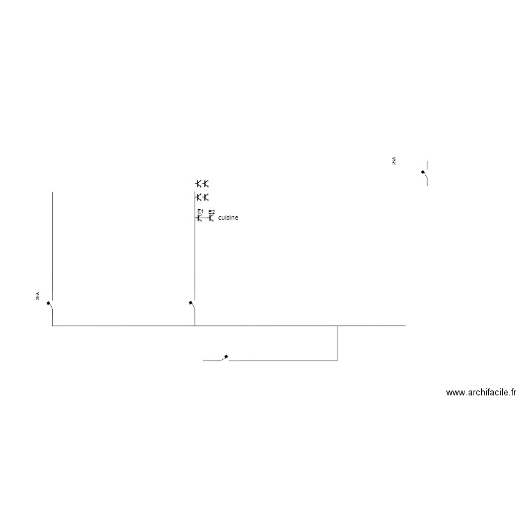 schema electrique jo 3. Plan de 0 pièce et 0 m2