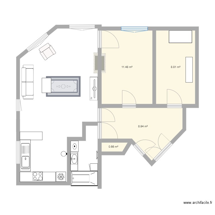 113 Soult. Plan de 0 pièce et 0 m2