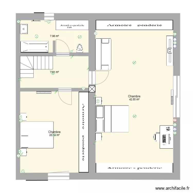 projet chessenaz étage. Plan de projet chessenaz étage. Plan de