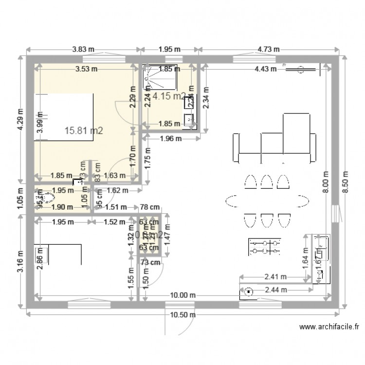 Plan. Plan de 0 pièce et 0 m2