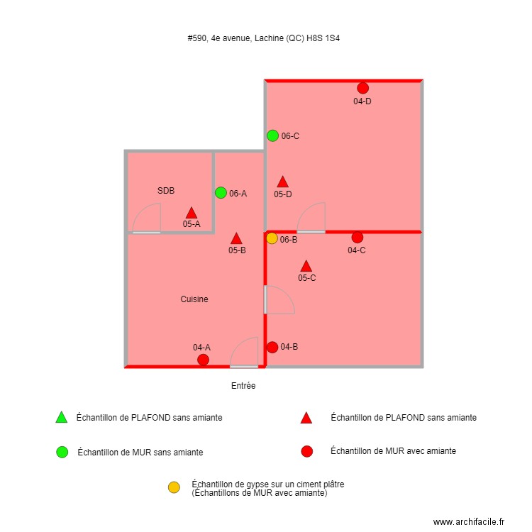 590 4e. Plan de 0 pièce et 0 m2