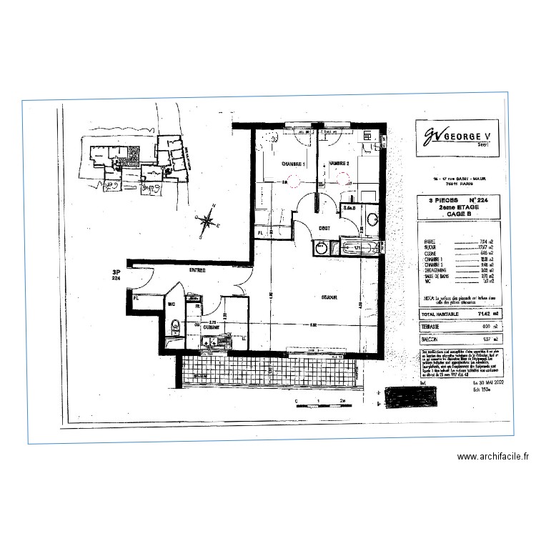 Amenagement chambre. Plan de 0 pièce et 0 m2