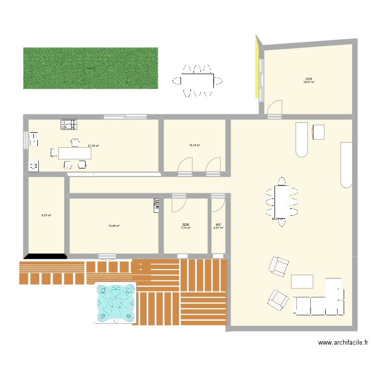 plan 2023. Plan de 0 pièce et 0 m2