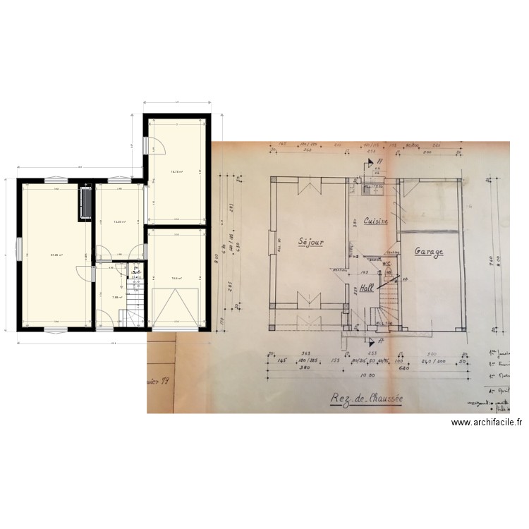 porte d espagne. Plan de 0 pièce et 0 m2
