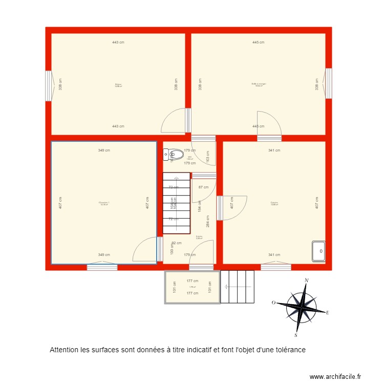 BI 2892. Plan de 0 pièce et 0 m2