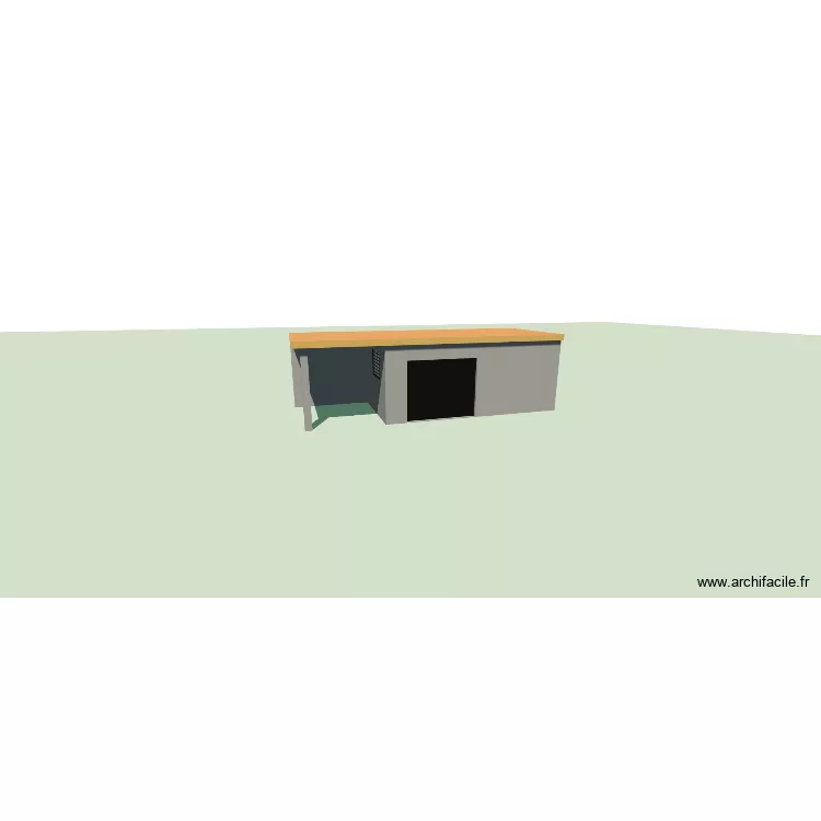 Cabanon V2. Plan de 1 et 10 m² Cabanon V2. Plan de 1 et 10 m²