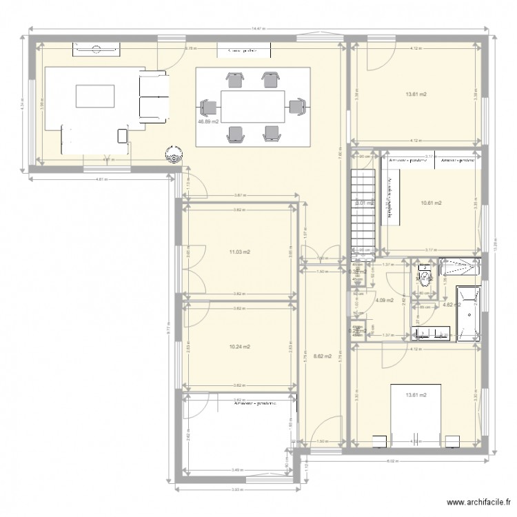 verdun RDC bis. Plan de 0 pièce et 0 m2