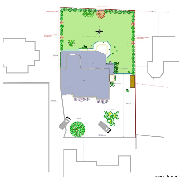 Jardin Plouharnel 2021. Plan de 0 pièce et 0 m2