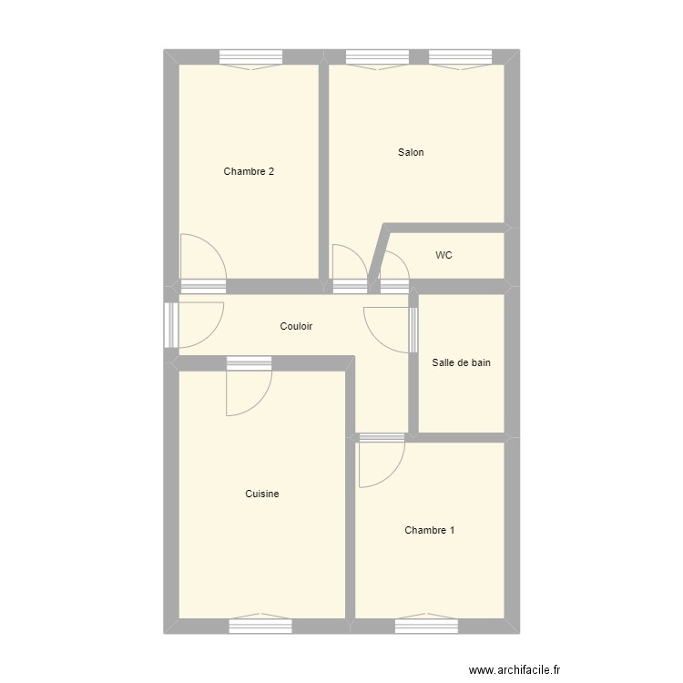 Croquis App Rch GEISS. Plan de 0 pièce et 0 m2
