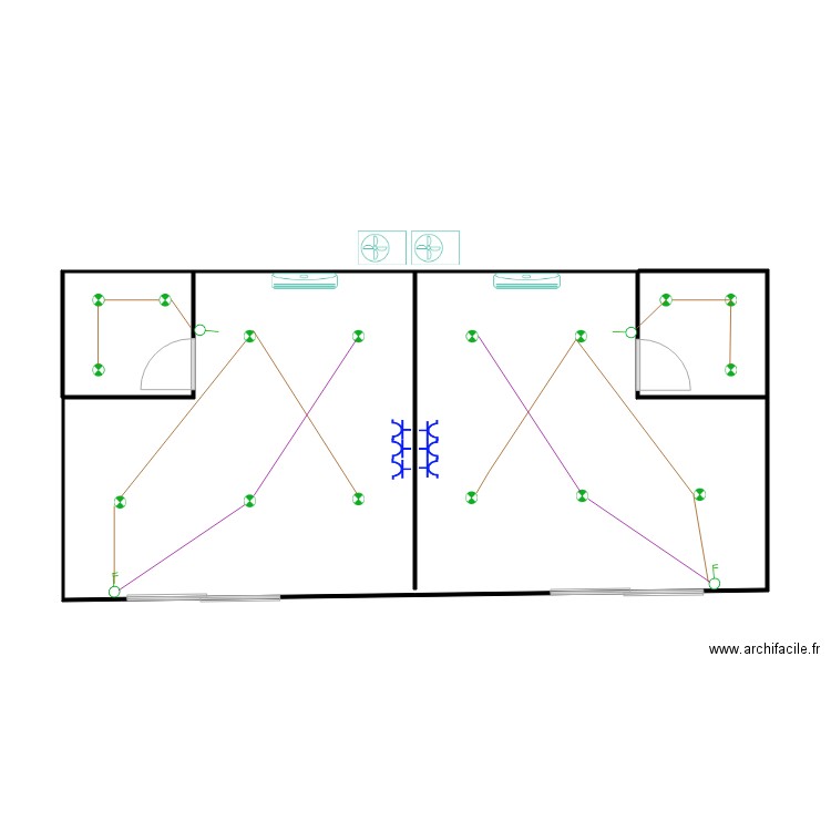 PLAN EXEMPLE. Plan de 0 pièce et 0 m2