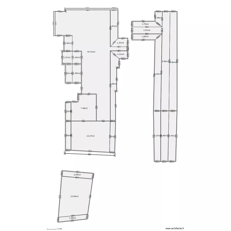 LEYDER-OBER - SELESTAT. Plan de 