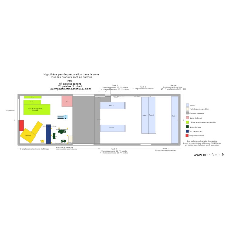 Expédition UAP3 V5. Plan de 1 pièce et 270 m2