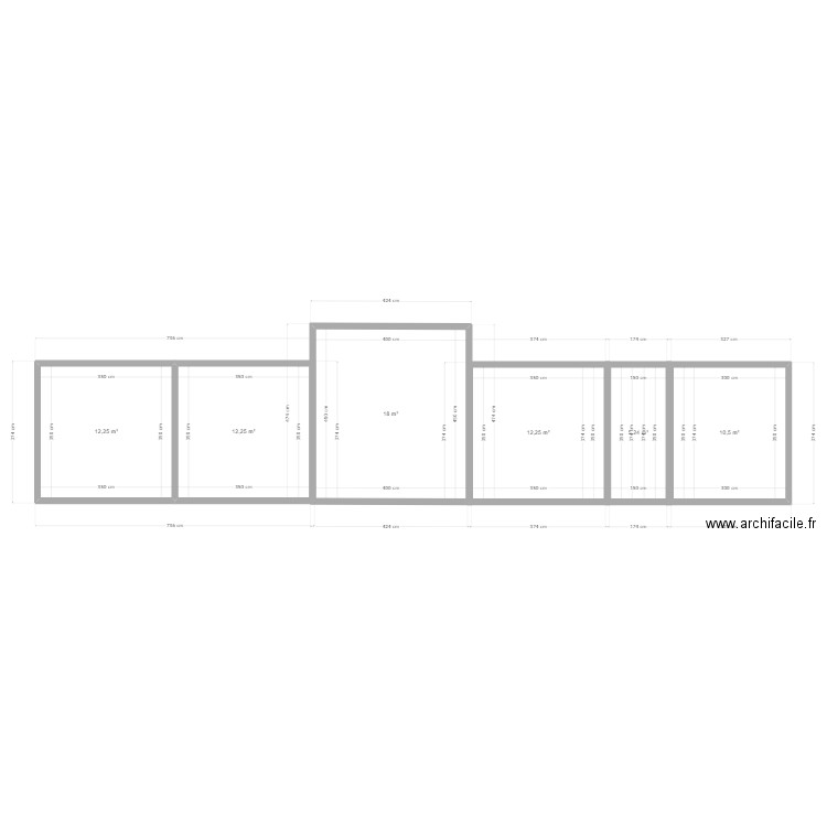 fondation brute verti. Plan de 0 pièce et 0 m2