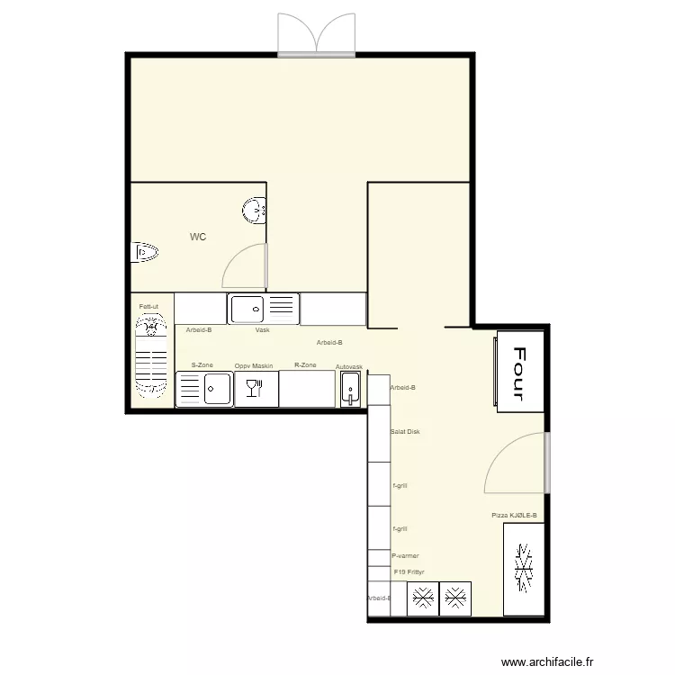 mustapha 111. Plan de 