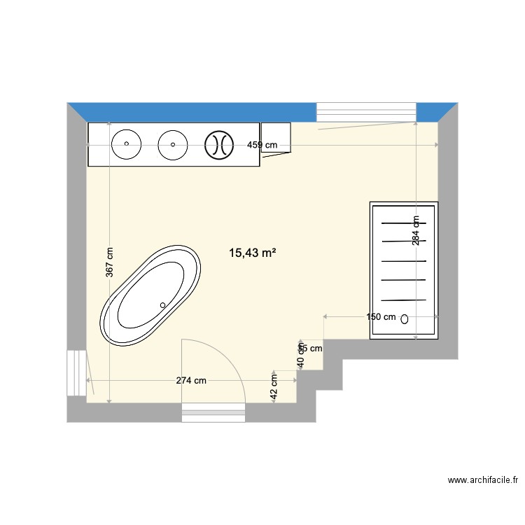 huysmans. Plan de 0 pièce et 0 m2