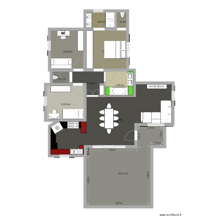 claude973 25. Plan de 0 pièce et 0 m2