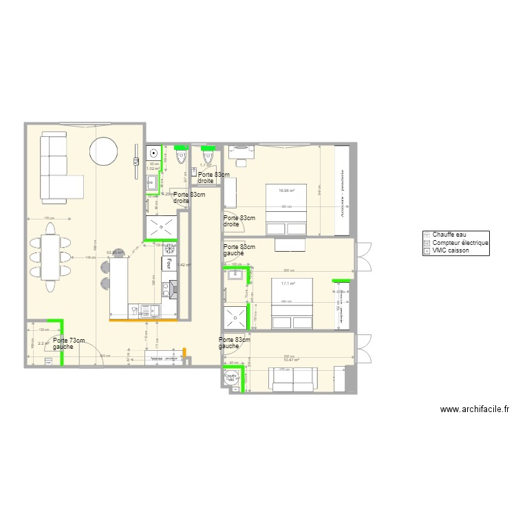 Fred pastorelli V1 TEST MEUBLES. Plan de 0 pièce et 0 m2