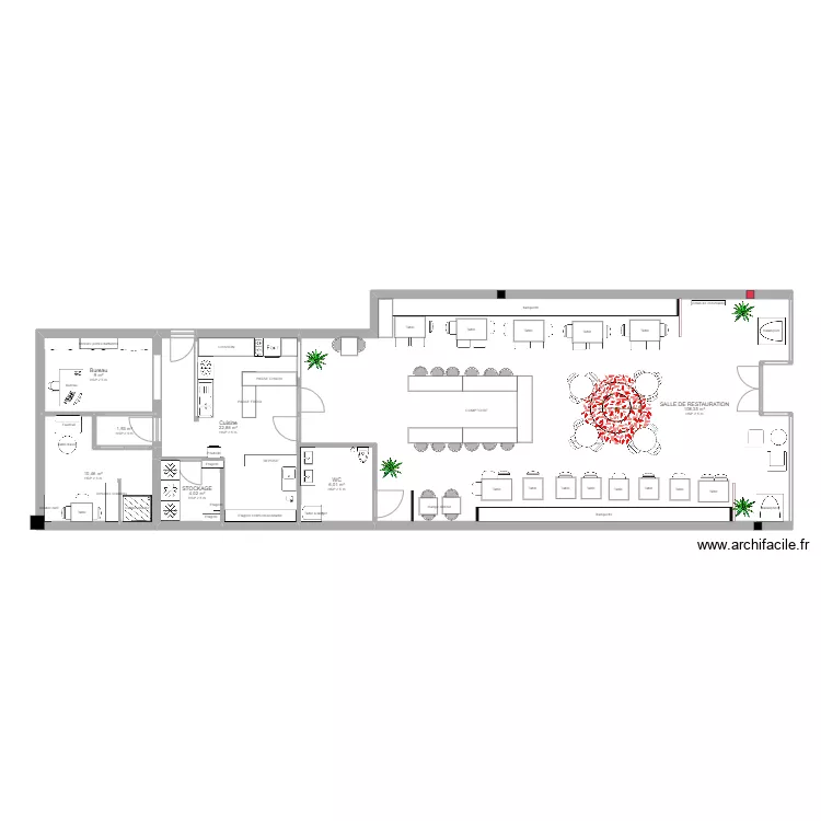 PLAN IMPLANTATION 2 "AFRICAN FRUITY". Plan de 