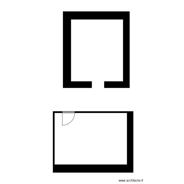 Vogrig 1er etage gche . Plan de 9 pièces et 114 m2