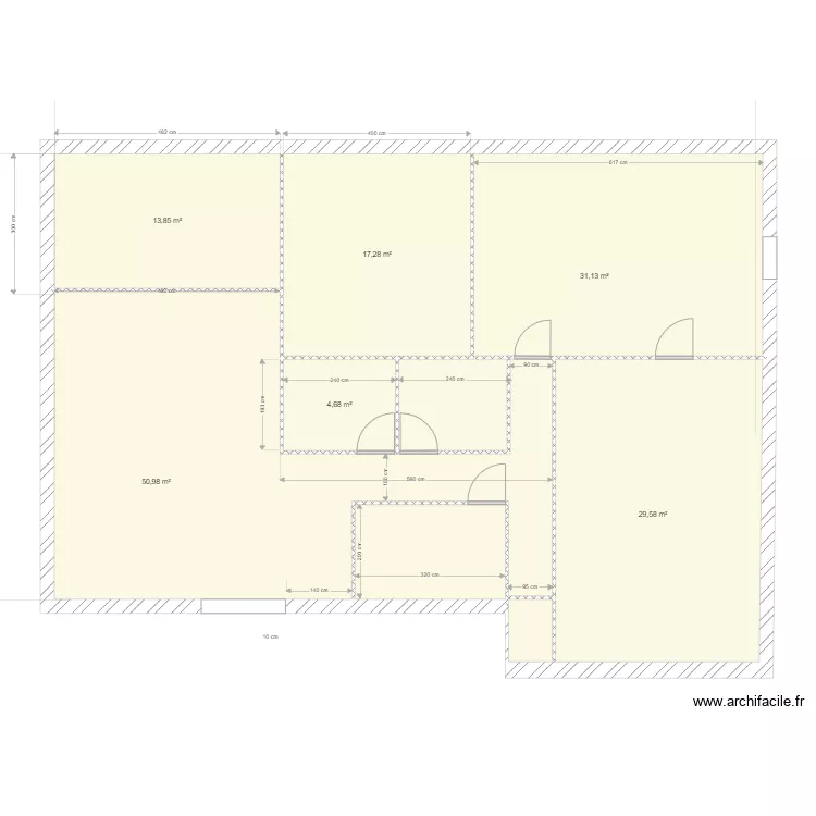 chantier GUIPAVAS. Plan de 