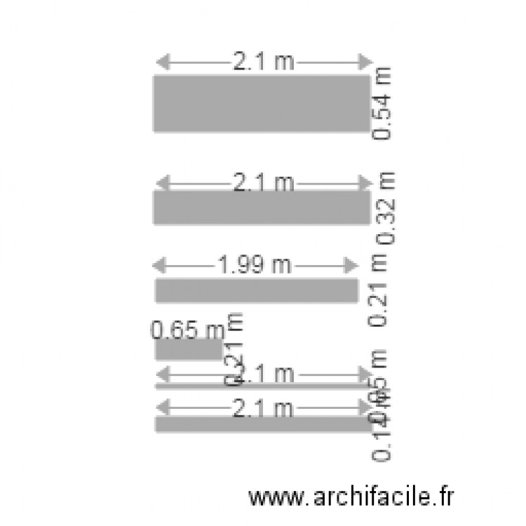 contre plaque. Plan de 0 pièce et 0 m2