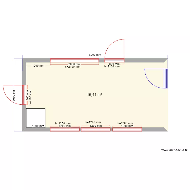 18 Деулино. Plan de 