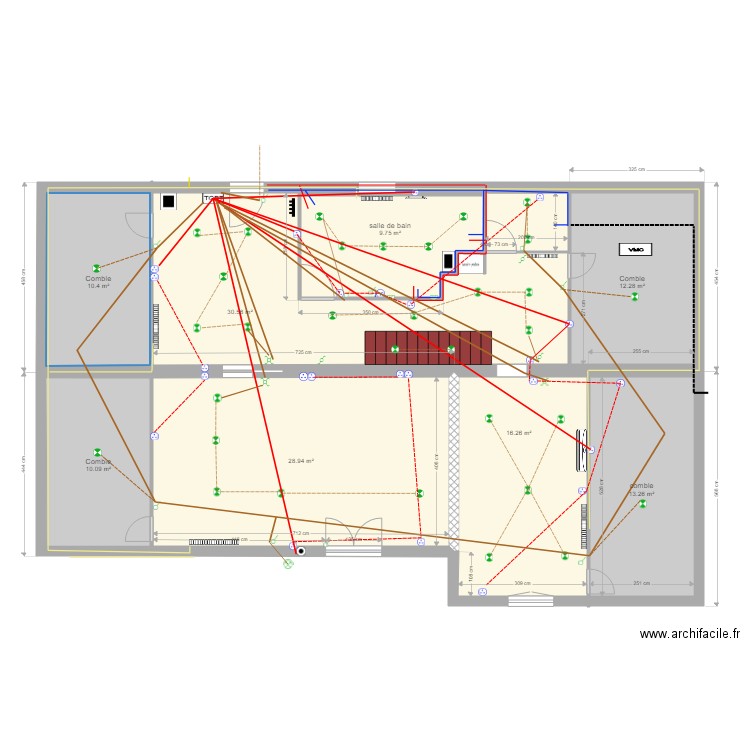 ozourt plan elec. Plan de 0 pièce et 0 m2