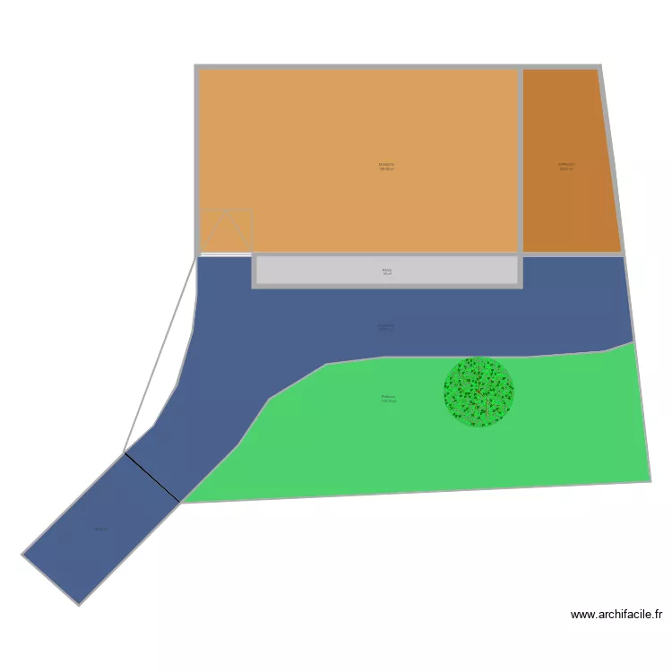 LEBLANC PIERRY. Plan de 