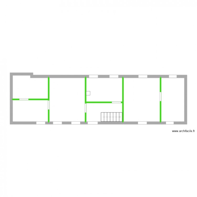 BRUMATH EXSISTANT RDC PARTIE AVANT . Plan de 0 pièce et 0 m2