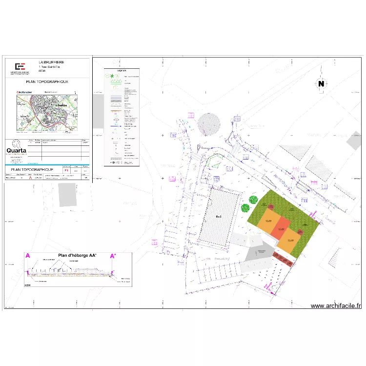 La Bruffière - Résidence Beauséjour-v2. Plan de La Bruffière - Résidence Beauséjour-v2. Plan de