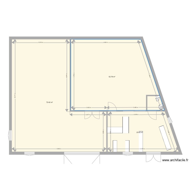 brasserie 1. Plan de 0 pièce et 0 m2